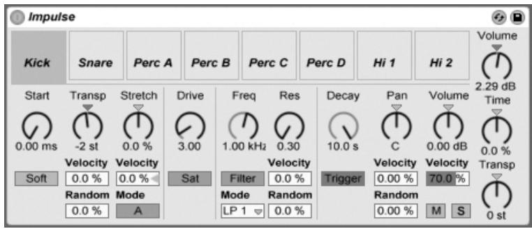 ABLETON LIVE 8.2 - Impulse - 1