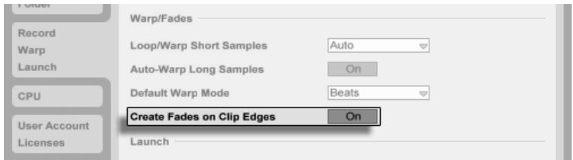 ABLETON LIVE 8.2 - Fondus en début et fin de clip - 2