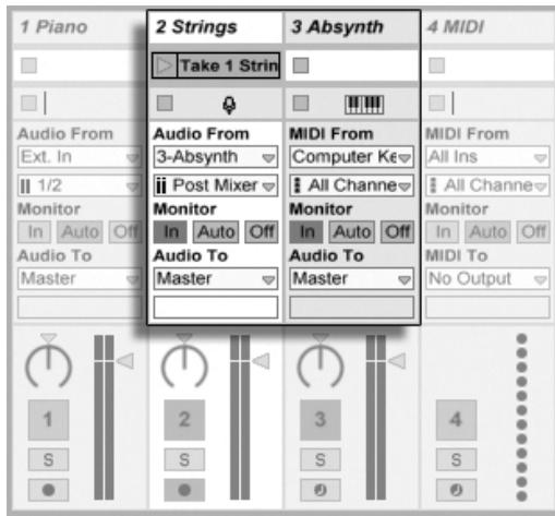 ABLETON LIVE 8.2 - Enregister le MIDI en audio - 1