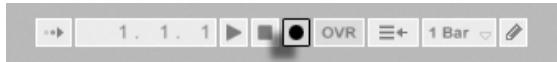 ABLETON LIVE 8.2 - Enregistrement de Sessions dans l'Arrangement - 1