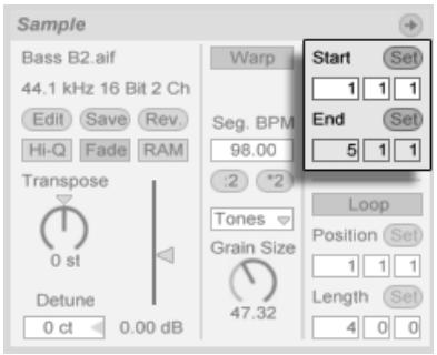ABLETON LIVE 8.2 - Lecture normale et sélective (Scrub) de clips - 2