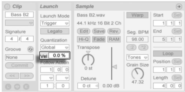 ABLETON LIVE 8.2 - Dynamique ou "velocité" - 1