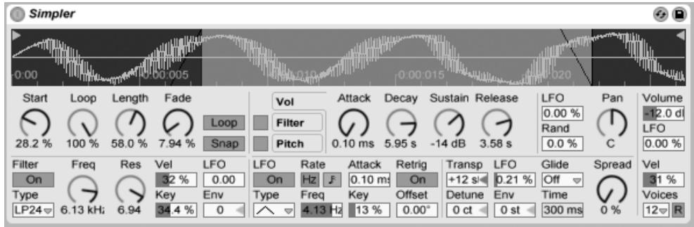 ABLETON LIVE 8.2 - Simpler - 1