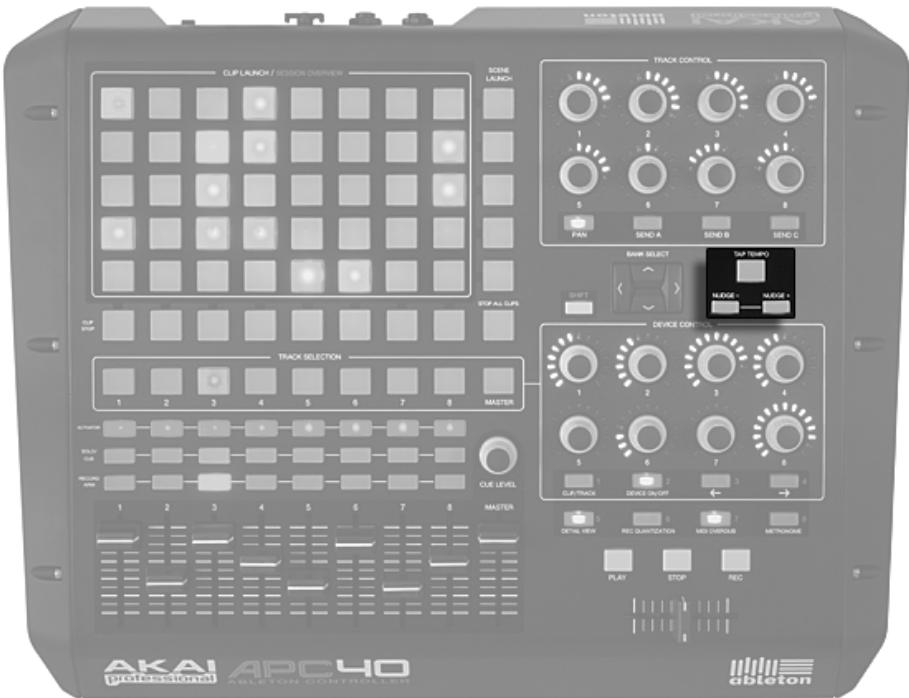 ABLETON LIVE 8.2 - Contrôle du tempo - 1