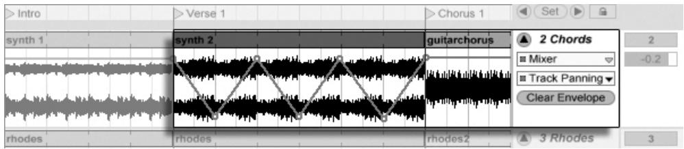 ABLETON LIVE 8.2 - Enveloppes d'automation - 1