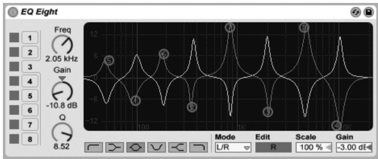ABLETON LIVE 8.2 - EQ Eight - 1