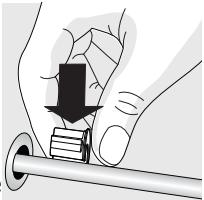 FRIGIDAIRE FFFU13M1QW - La clayette installee, appuyer vers - 1