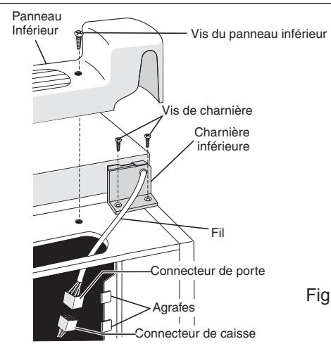 FRIGIDAIRE FFU17M7HW - Dépose de la porte (modèles verticaux) - 1