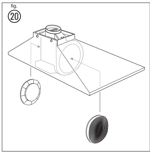 FRIGIDAIRE FHWC3055LS - Installation de la hotte au mur en mode recirculation - 2