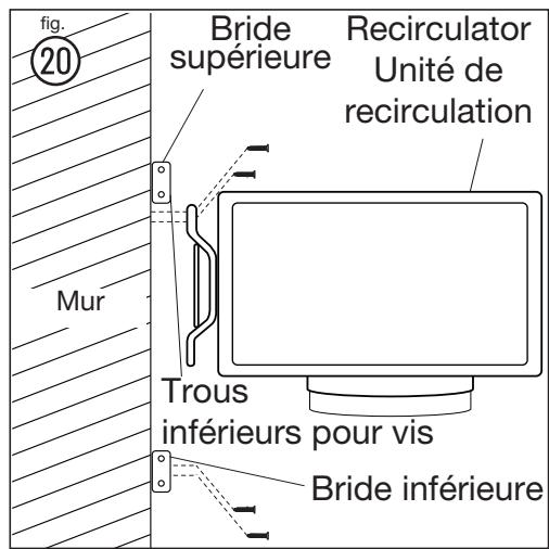 FRIGIDAIRE FHWC3060LS - Installation de la hotte au mur en mode recirculation - 1