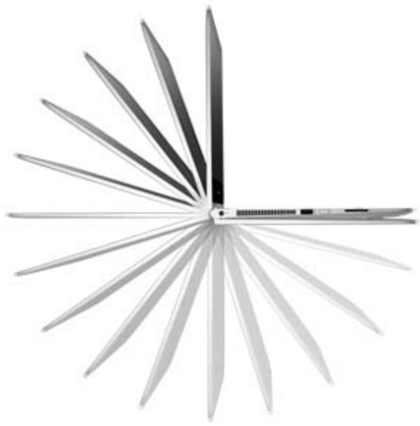 HP SPECTRE X360 13-W009NF - Modification de la position de votre ordinateur portable - 2