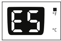 FRIGIDAIRE FRA053PU1 - CODE DE PANNE: - 2