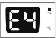 FRIGIDAIRE FRA053PU1 - CODE DE PANNE: - 3