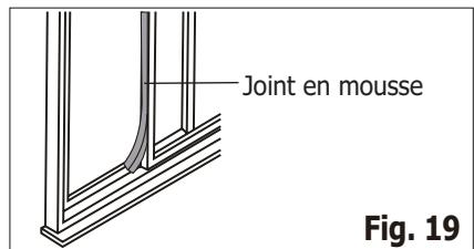 FRIGIDAIRE FRA053PU1 - Installation dans la fenêtre glissante à chassinis - 1