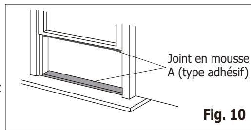 FRIGIDAIRE FRA053PU1 - Installation dans la fenêtre glissante à chassinis - 3