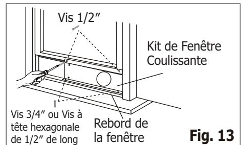 FRIGIDAIRE FRA053PU1 - Installation dans la fenêtre à châssis à double accrochage - 1