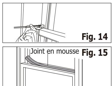 FRIGIDAIRE FRA053PU1 - Installation dans la fenêtre à châssis à double accrochage - 2