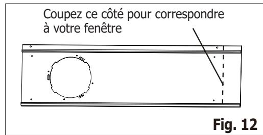 FRIGIDAIRE FRA053PU1 - Installation dans la fenêtre glissante à chassinis - 5