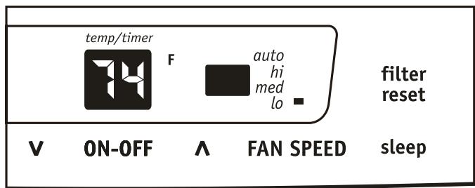 FRIGIDAIRE FRA064VU1 - CE QUI APPARAIT : - 1