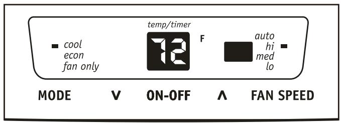 FRIGIDAIRE FRA064VU1 - CE QUI APPARAIT : - 1