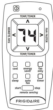 FRIGIDAIRE FRA12EZU2 - FONCTION DE DETECTION A DISTANCE (sur certains modèles) - 3