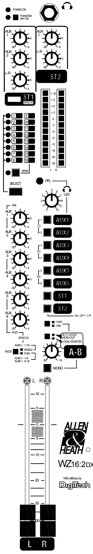 ALLEN & HEATH ALLEN & HEATH WZ122DX - SECTION MONITOR - 1