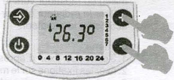 TIZIANA RADIATEUR ALUMINIUM - Mode d'emploi du thermostat - 9