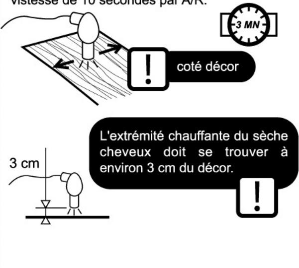 LAZER TABLIER DECOR - Conseil de piage à chaud (plinthe ou décor) - 2