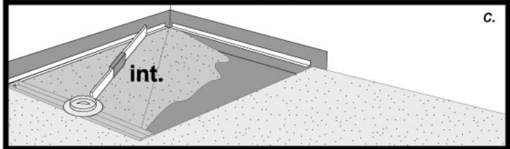LAZER TEMPETE - RÉalisér la chape de carrelage - 3