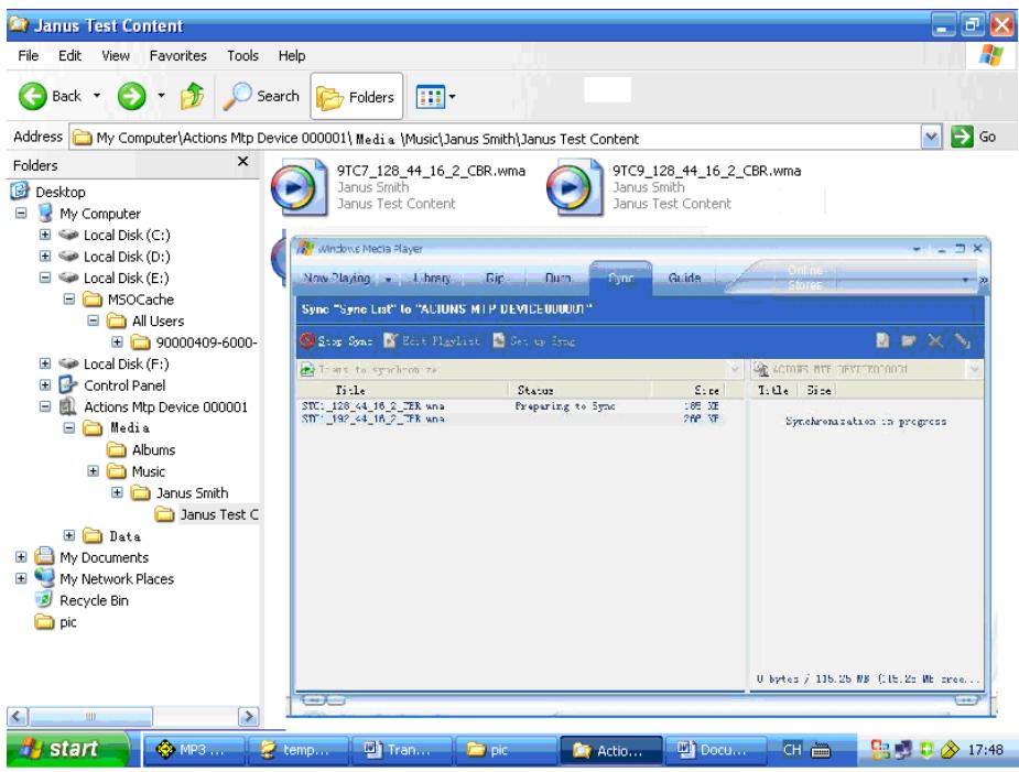 ZOLID LECTEUR MP4 4GO - Demonstration de téléchargement - 7