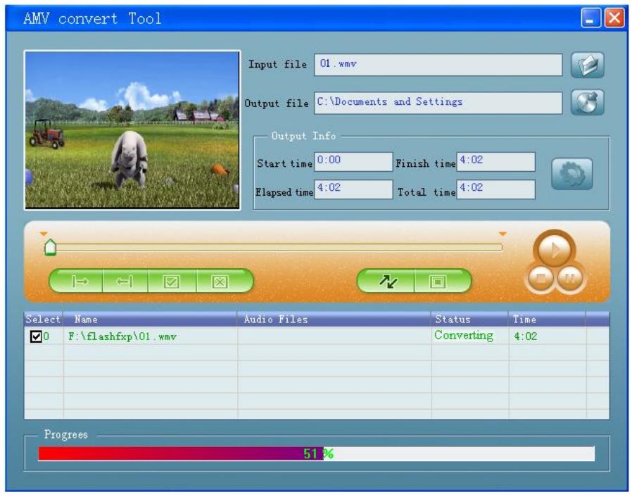 ZOLID LECTEUR MP4 4GO - CONVERSION DE FICHIERS VIDEO AU FORMAT AMV - 5