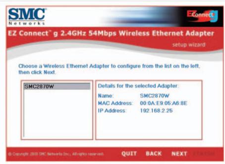 SMC 2870W - Utilizzo dell'installazione guidata EZ - 2
