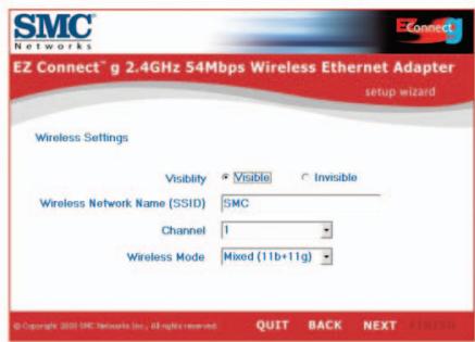 SMC 2870W - Utilizzo dell'installazione guidata EZ - 9