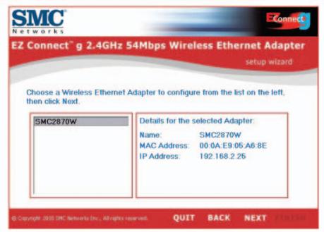 SMC 2870W - Utilizar o Installation Wizard EZ - 2