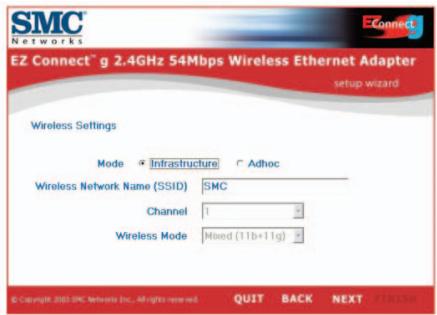 SMC 2870W - Verwendung des EZ Installationsassistenten - 5