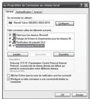 AUVISIO G-252 - - Etape 1: Régler TCP/IP de l'ordinateur - 3