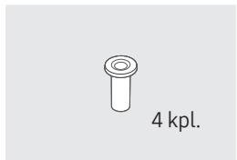 SAMSUNG UE49MU6505, UE55MU6505, UE65MU6505 - Pakkauksen sisältö - 2
