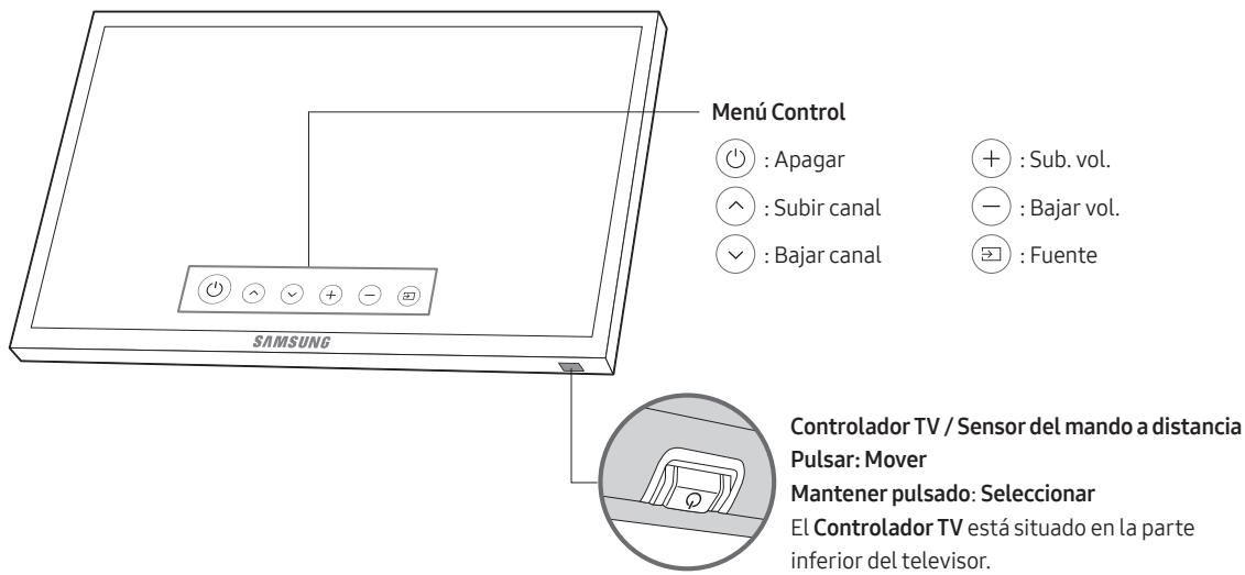 SAMSUNG UE49MU6505,  UE55MU6505,  UE65MU6505 - Uso del Controlador TV - 1