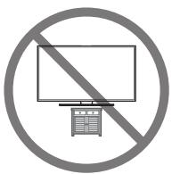 SAMSUNG UE49MU6505, UE55MU6505, UE65MU6505 - Sikkerhetsforholdsregler: Feste TV-en til veggen for å unngå at den faller - 1