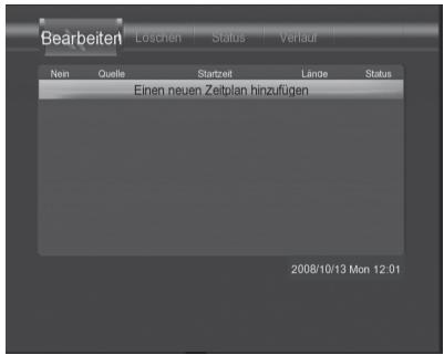 AUVISIO PX-3131 - - Programmation de nouveaux enregistrements - 1