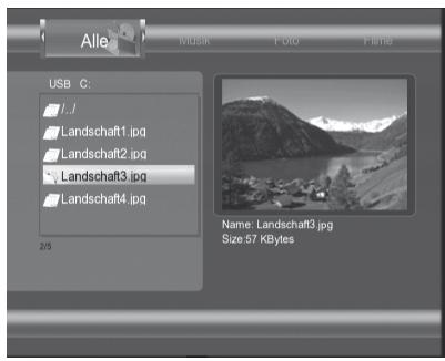 AUVISIO PX-3131 - - Parcourir les fichiers média - 1