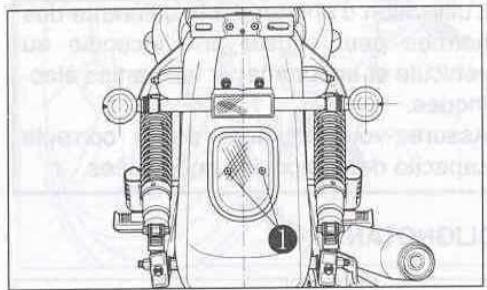 HYOSUNG 125 AQUILA 1CLASSIC - STOP FEU ARRIERE - 1