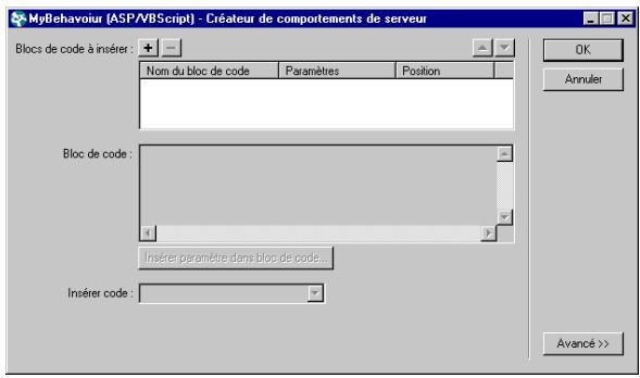 MACROMEDIA DREAMWEAVER MX - Réduction d'un bloc de code - 2