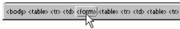 MACROMEDIA DREAMWEAVER MX - Pour ajouter un formulaire HTML à une page de recherche : - 2