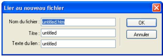 MACROMEDIA DREAMWEAVER MX 6 - Utilisation des pages dans la carte du site - 1