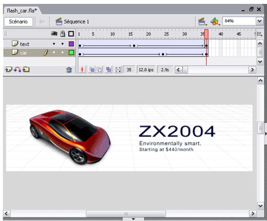 MACROMEDIA STUDIO 8-DCOUVERTE DE STUDIO 8 - Utilisation de la scène - 1