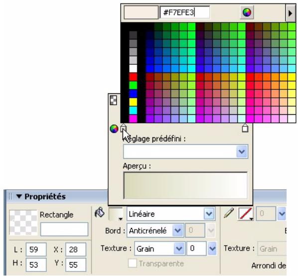 MACROMEDIA STUDIO 8-DCOUVERTE DE STUDIO 8 - Création d'un arrêté-plan contrasté pour le logo - 3