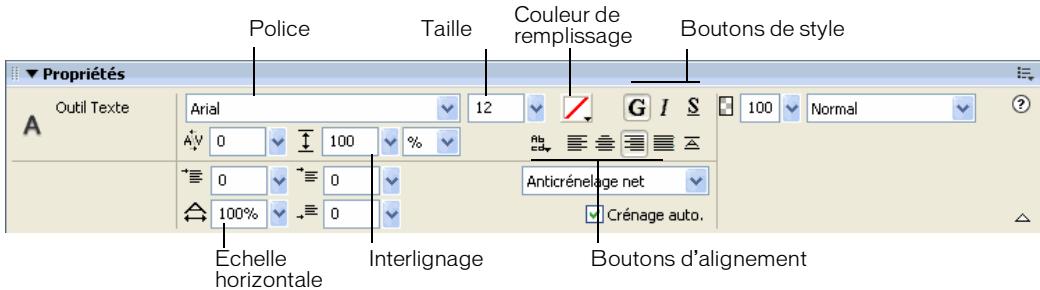 MACROMEDIA STUDIO 8-DCOUVERTE DE STUDIO 8 - Placement du texte d'espace réservé pour les liens - 2