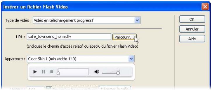 MACROMEDIA STUDIO 8-DCOUVERTE DE STUDIO 8 - Insérez une vidéo flash - 2