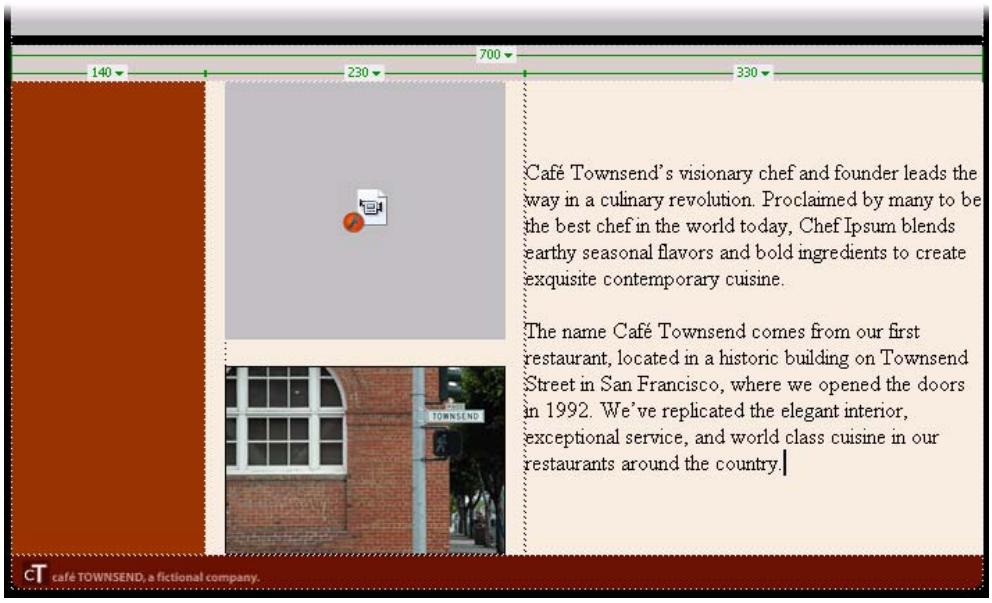 MACROMEDIA STUDIO 8-DCOUVERTE DE STUDIO 8 - Insertion du corps de texte - 2